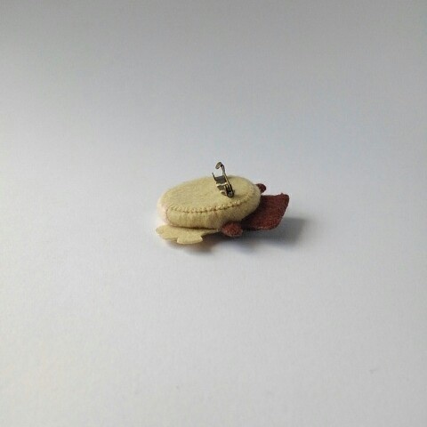 スチームパンク・ガール ブローチ