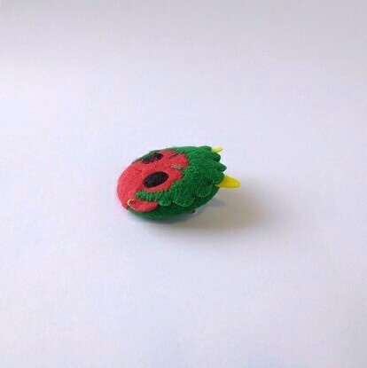 厄除け・赤鬼 ブローチ