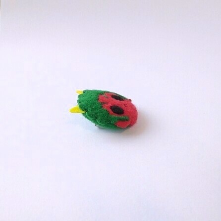 厄除け・赤鬼 ブローチ