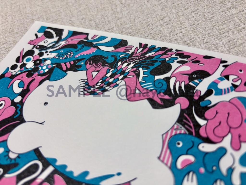 リソグラフ「空」