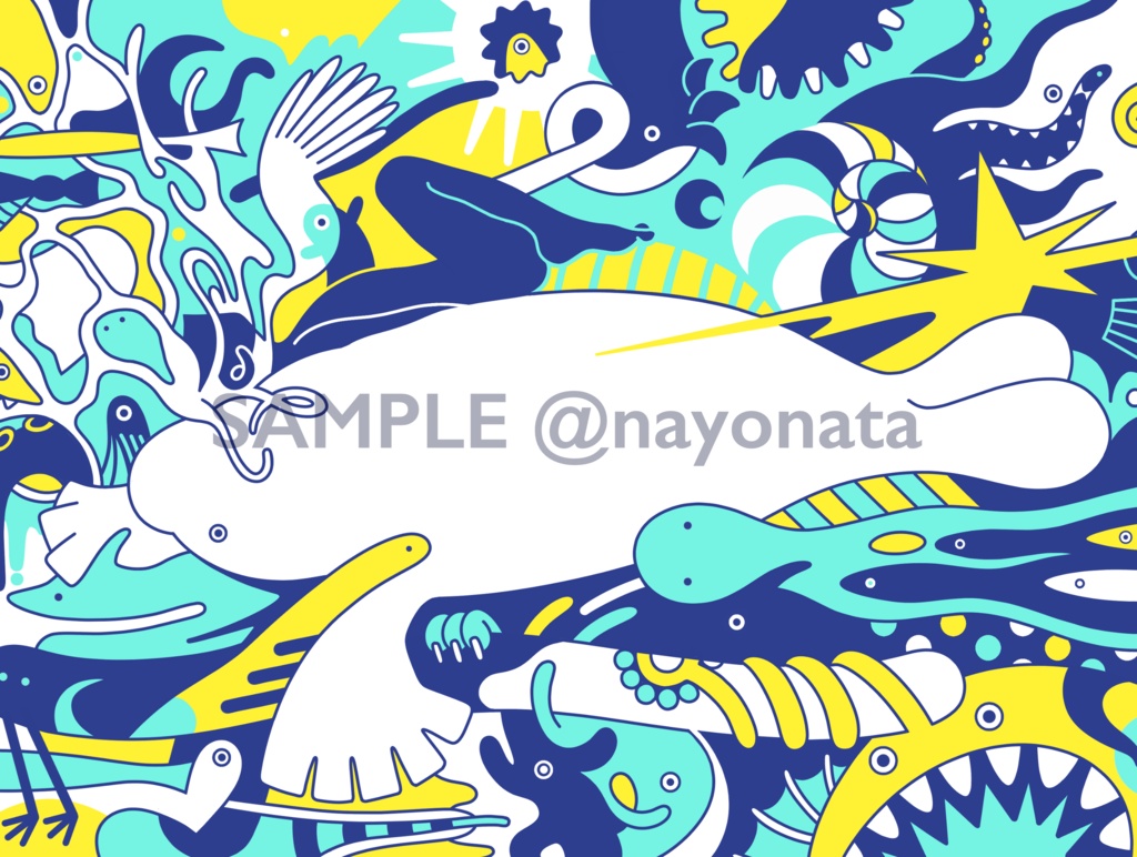 リソグラフ「海」