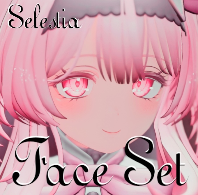 SELESTIA Lovely Face たれ目( セレスティア 専用 表情 顔