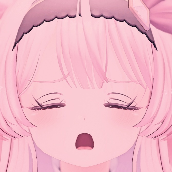 2024/10/4【表情追加&MA対応化】SELESTIAちゃん専用動く寝顔アニメーション