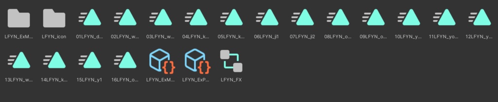 VRChat セレスティアちゃん専用 Face Set