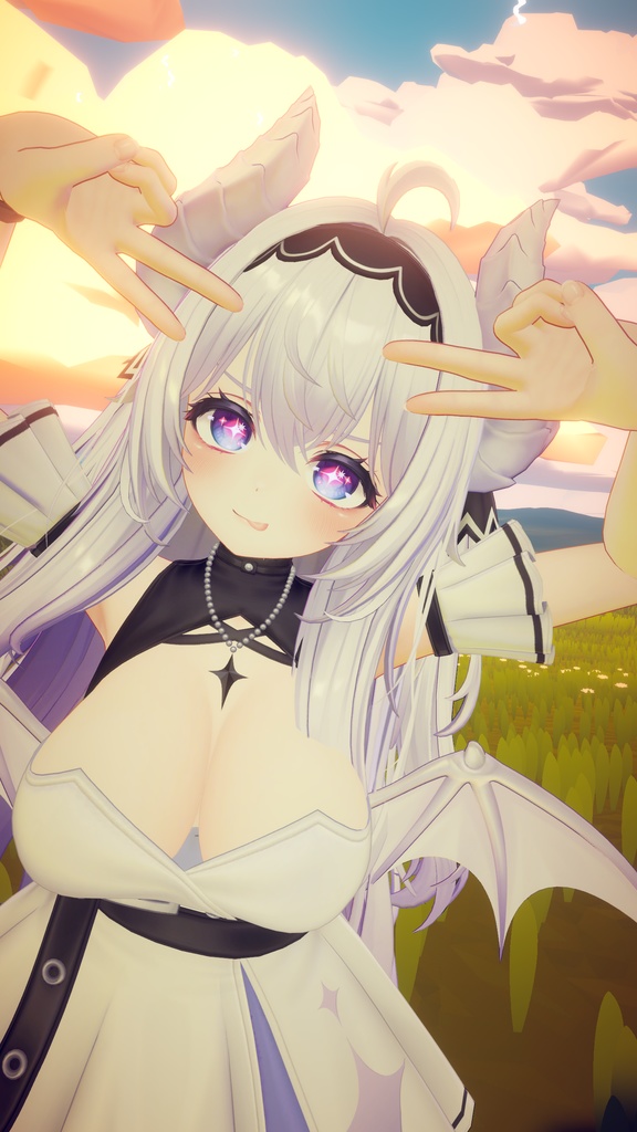 VRCHAT 愛莉ちゃん専用 表情セット1