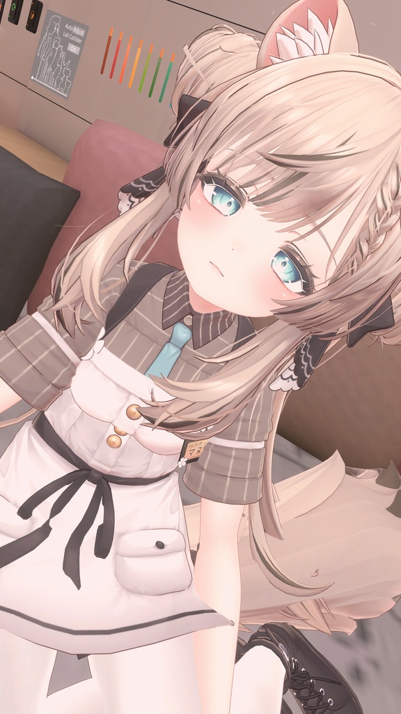 MANUKAちゃん専用 動く眠る表情モジュールアバター対応 【動く 表情 Face set】