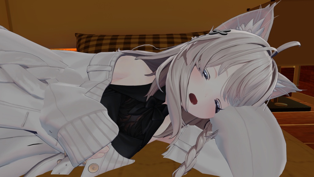 【MA対応済み】しなのちゃん専用 動く眠る表情【V睡眠・なでなで・他】