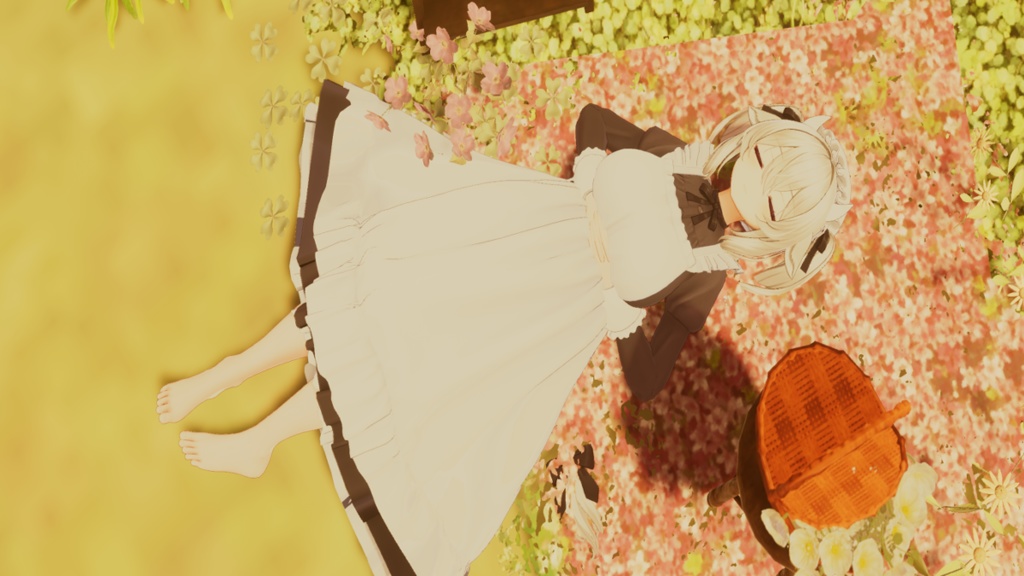 【VRCchat想定】Milltinaちゃん専用 動く眠る表情【V睡眠・なでなで・他】