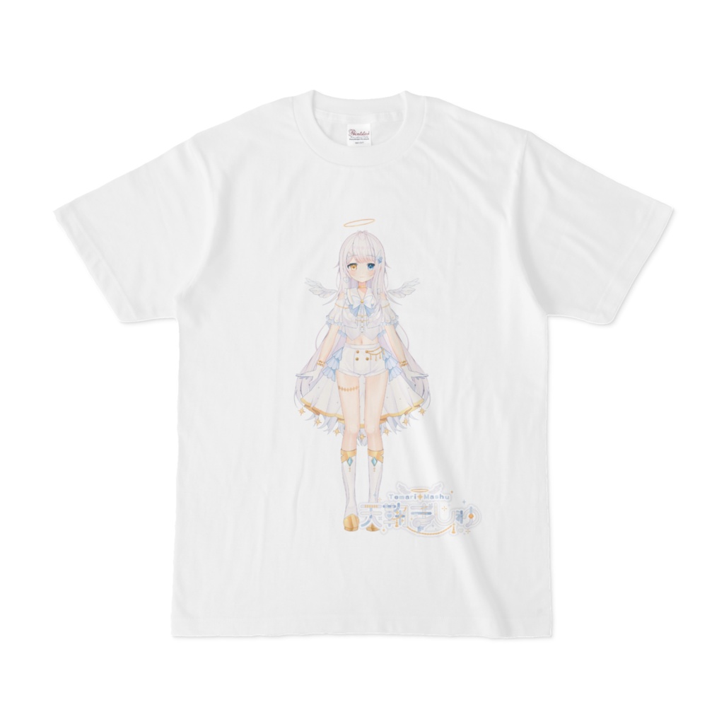 天鞠ましゅ新髪型デザインTシャツ