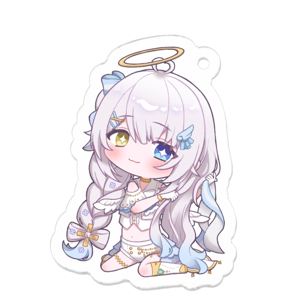 天鞠ましゅ☆髪結い途中 アクリルキーホルダー