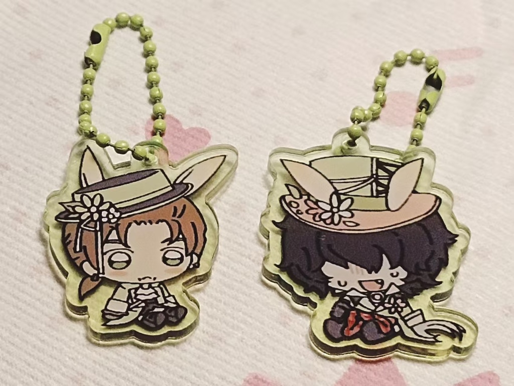 第五人格 傭兵×リッパー 同人キーホルダー２枚セット