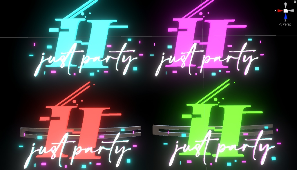 Just H Party ヘアピン