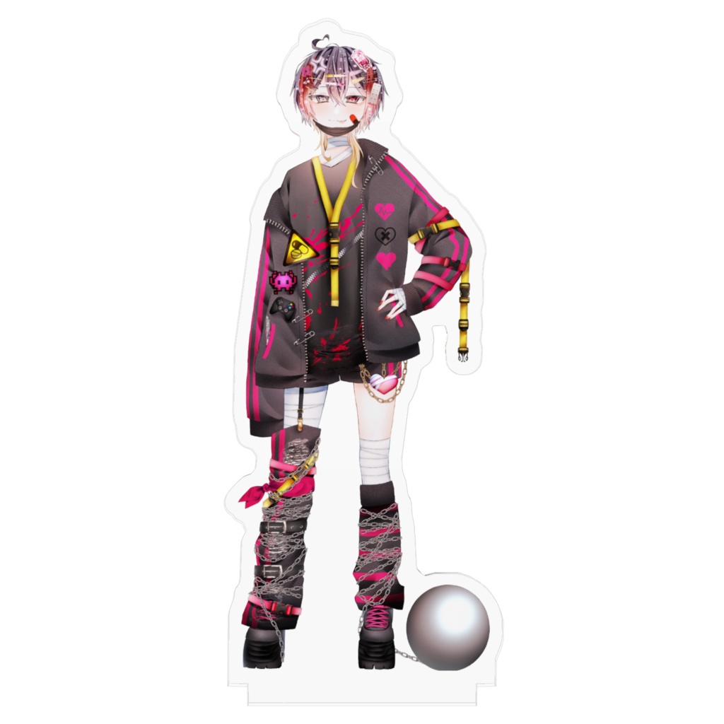 ゆひ新衣装アクスタ-舌出し-