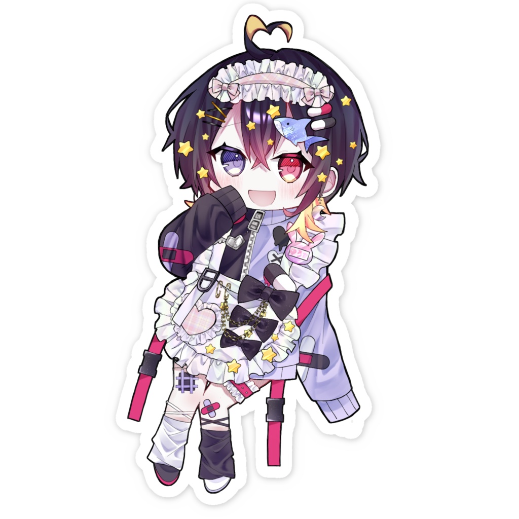 ゆひちゃんみにきゃらステッカー