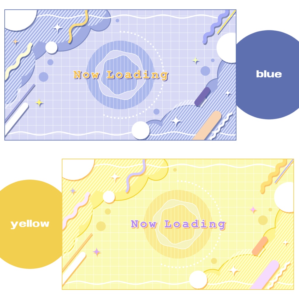 うごく!かわいい配信待機画面