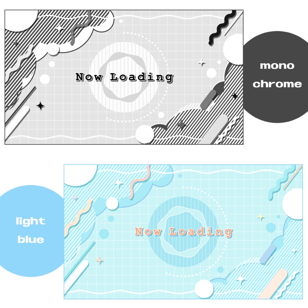 うごく!かわいい配信待機画面