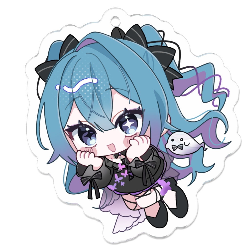 ひっぱられ！アクリルキーホルダー
