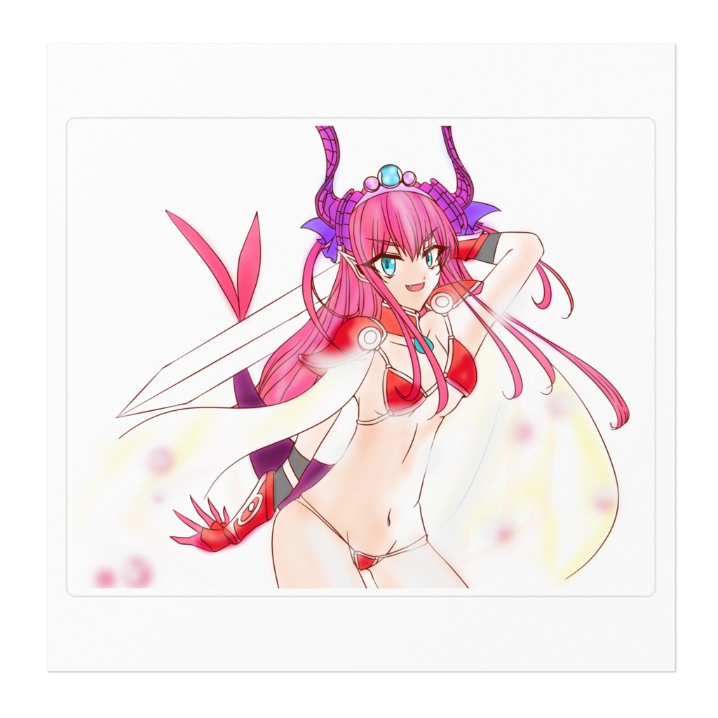 ブレエリちゃん☆ステッカー 2種