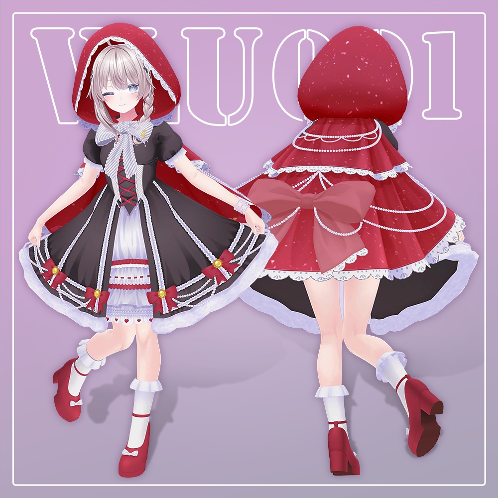 V.LIVE UNITE 第一回公演衣装 — 赤ずきん衣装