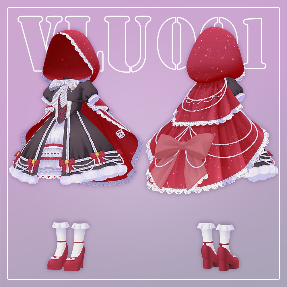 V.LIVE UNITE 第一回公演衣装 — 赤ずきん衣装