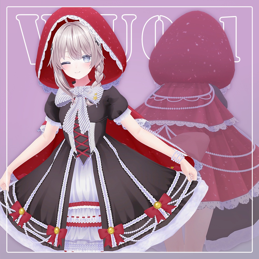 V.LIVE UNITE 第一回公演衣装 — 赤ずきん衣装