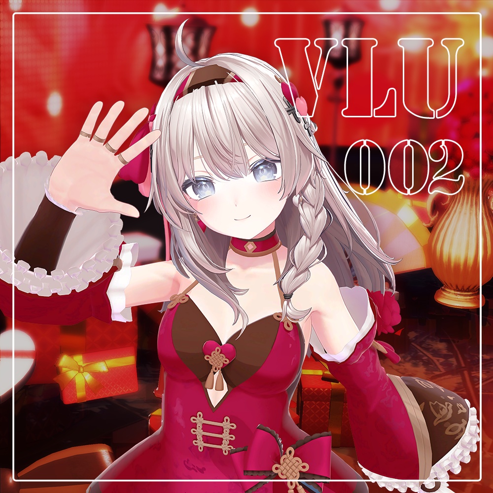 公開中 V.LIVE UNITE 第二回公演衣装 バレンタイン(赤)