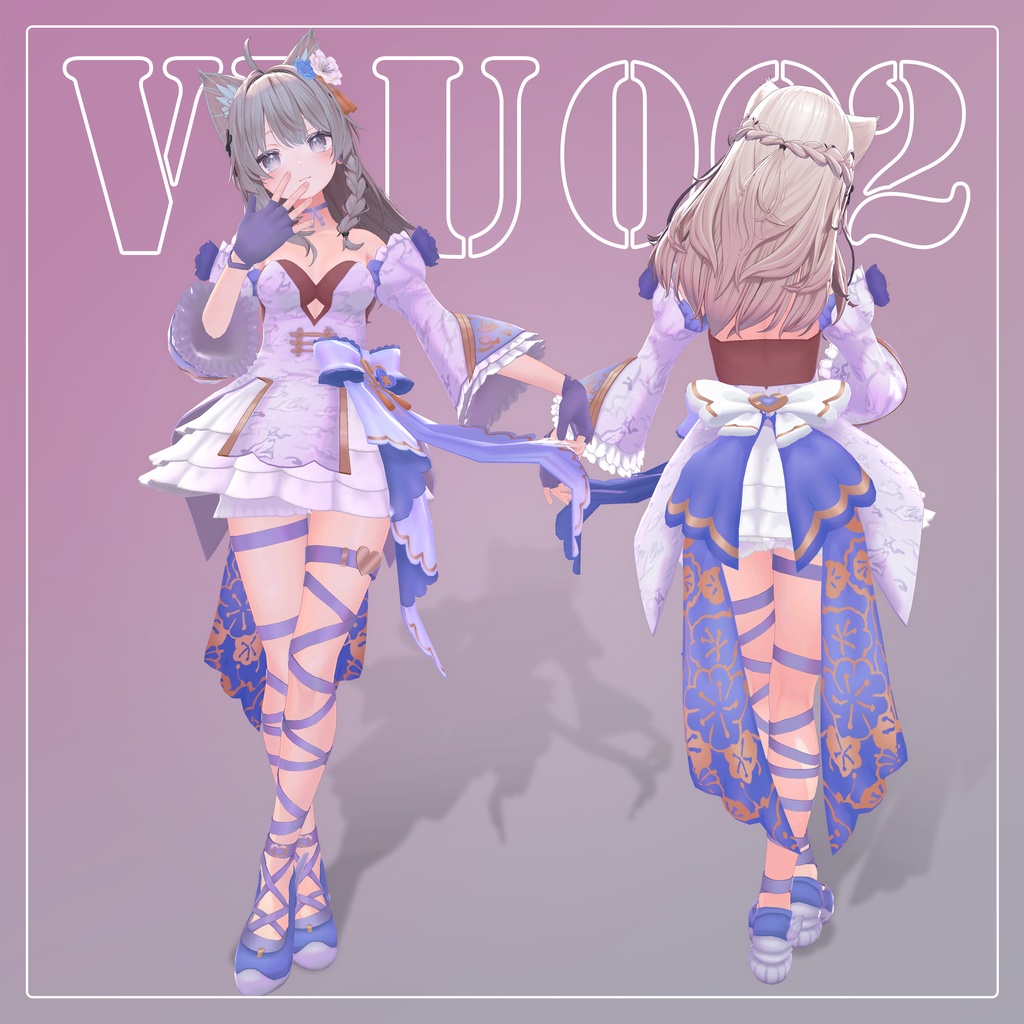 公開中 V.LIVE UNITE 第二回公演衣装 バレンタイン(白)