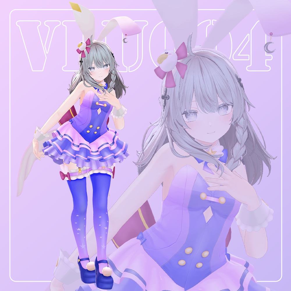 V.LIVE UNITE 第四回公演衣装 ― バニーガール衣装
