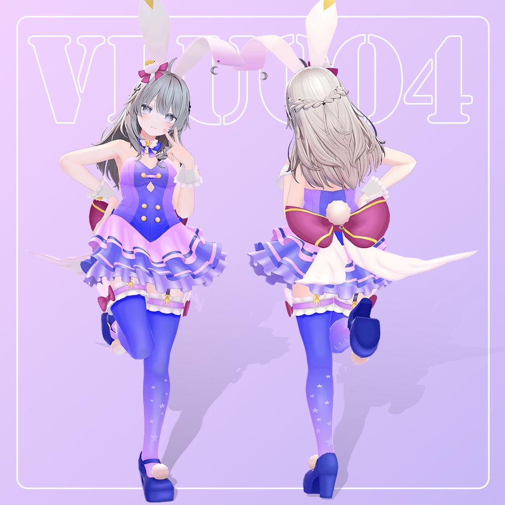 V.LIVE UNITE 第四回公演衣装 ― バニーガール衣装