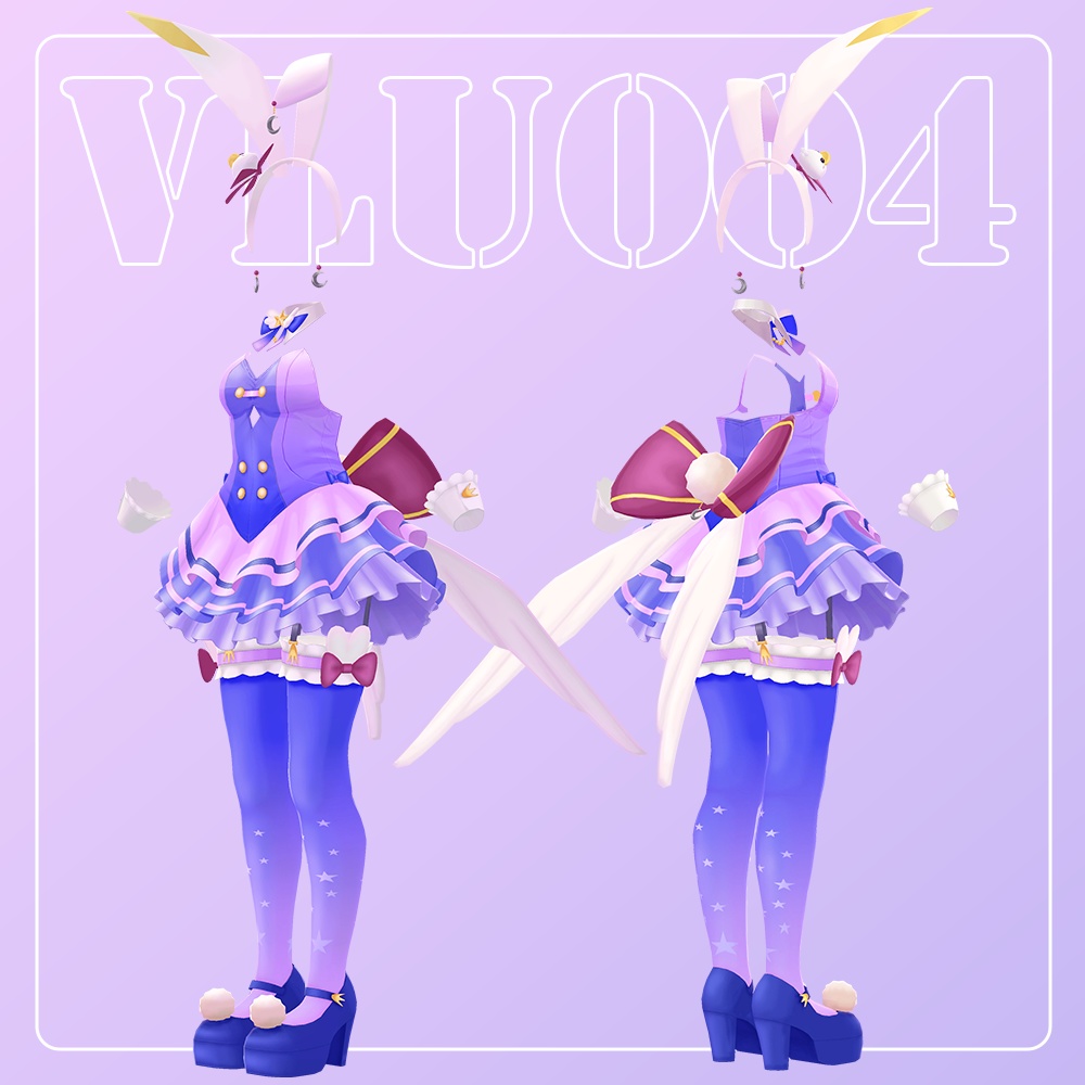 V.LIVE UNITE 第四回公演衣装 ― バニーガール衣装