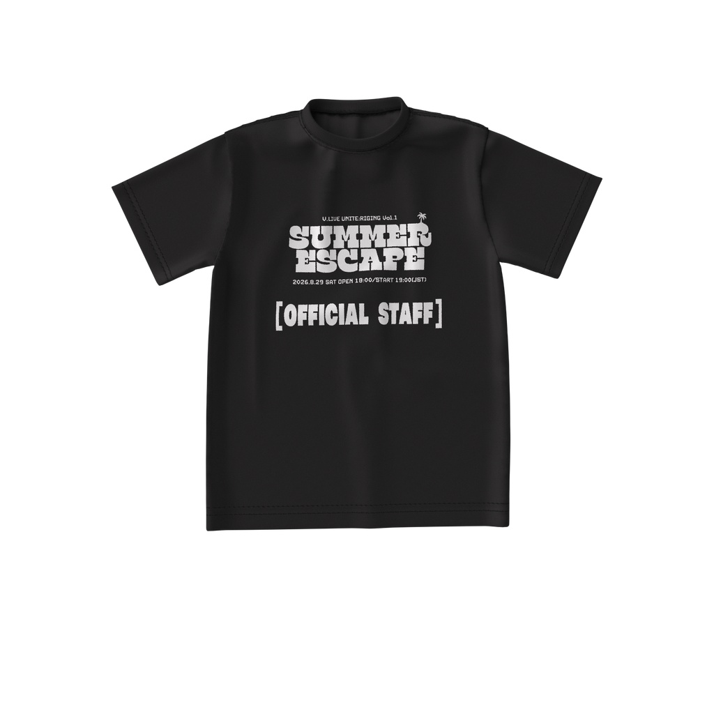 【V.​LIVE UNITE：RISING Summer Escape】オフィシャルスタッフTシャツ