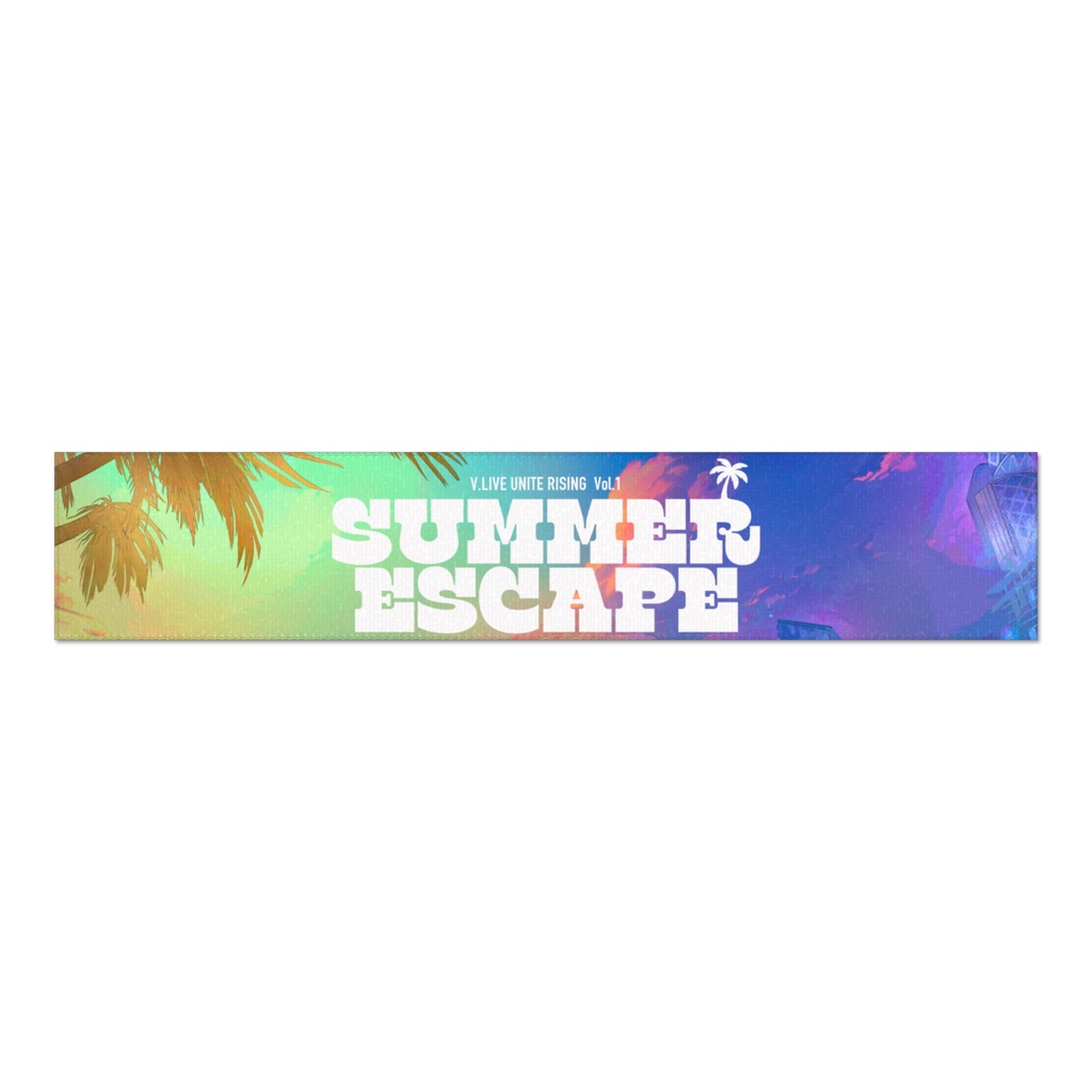 【V.​LIVE UNITE：RISING Summer Escape】マフラータオルB (110 × 21cm)