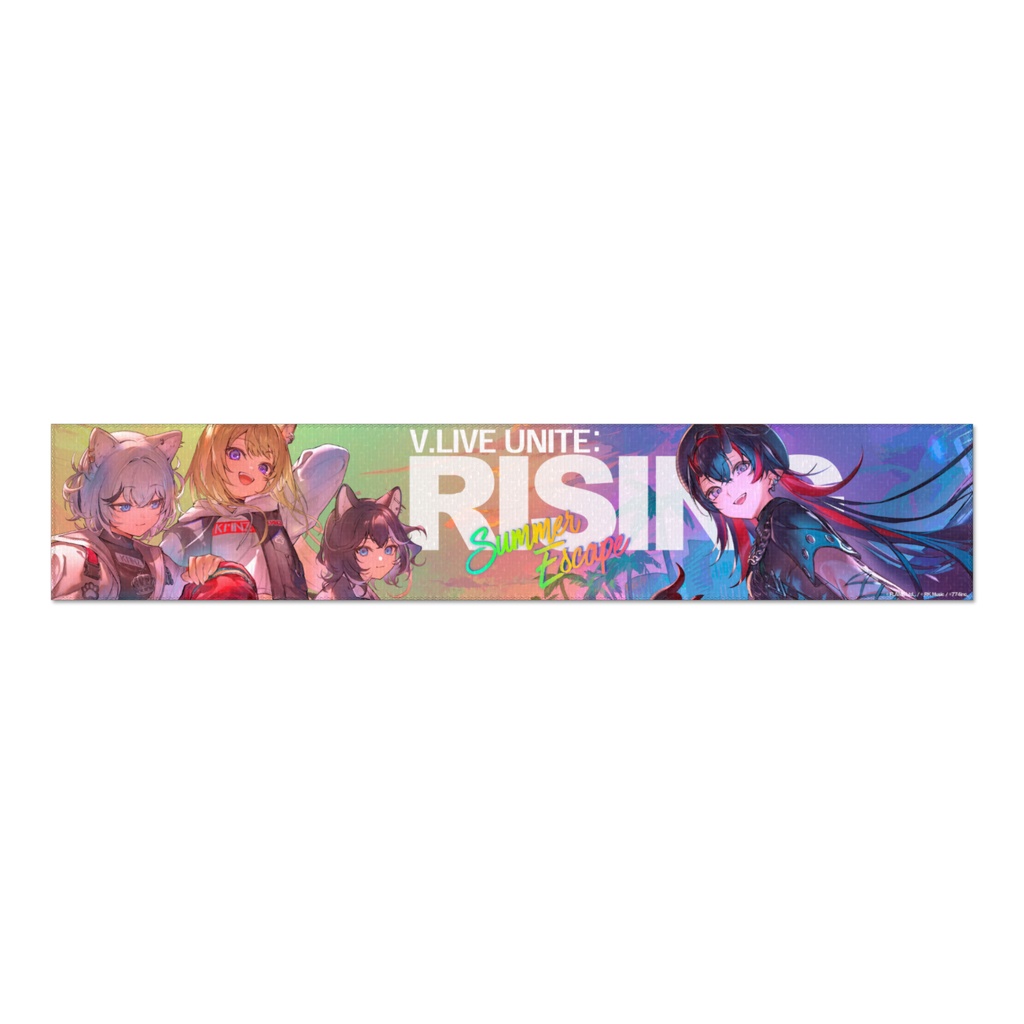 【V.LIVE UNITE:RISING Summer Escape】マフラータオルA (110 × 21cm)