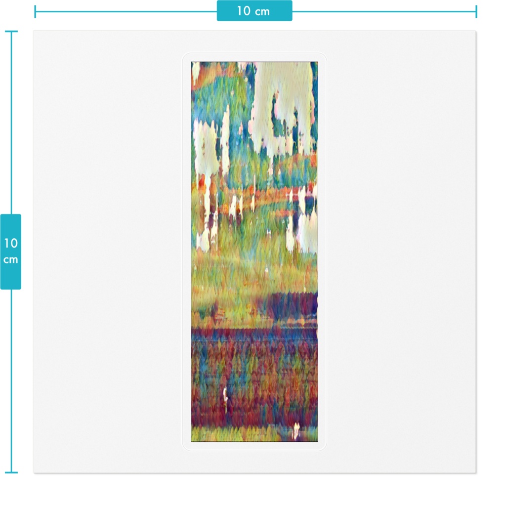 草原の穏やかでゆったりとした感じのイラスト風加工写真