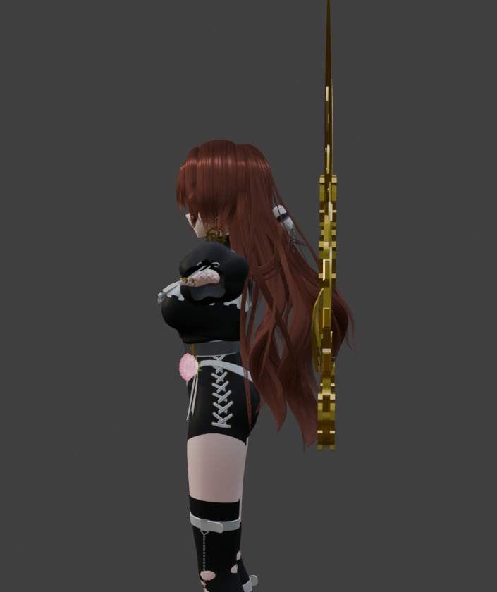 【製作中】オリジナル3Dモデル【Himebara】(ヒメバラ)  - yae0122 - 2/6
