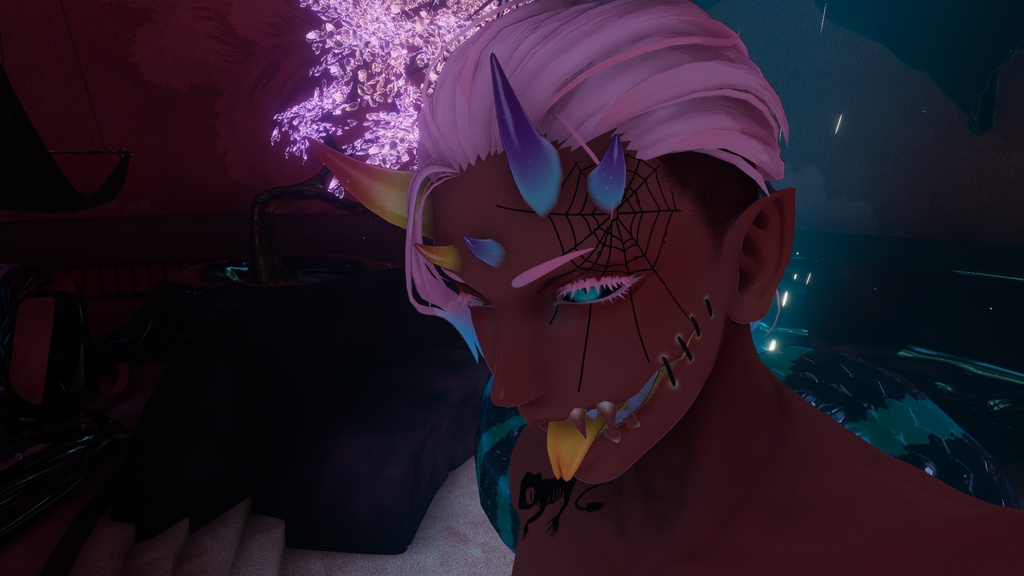 【VRChat】汎用タトゥー8種類