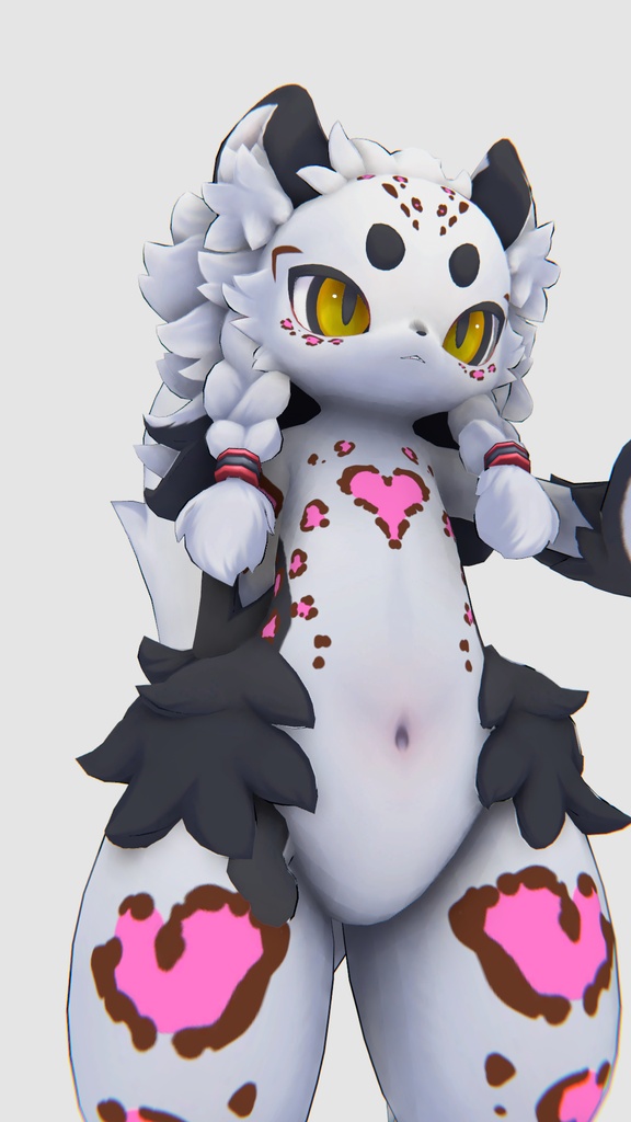 ちびとらヒョウ柄テクスチャ