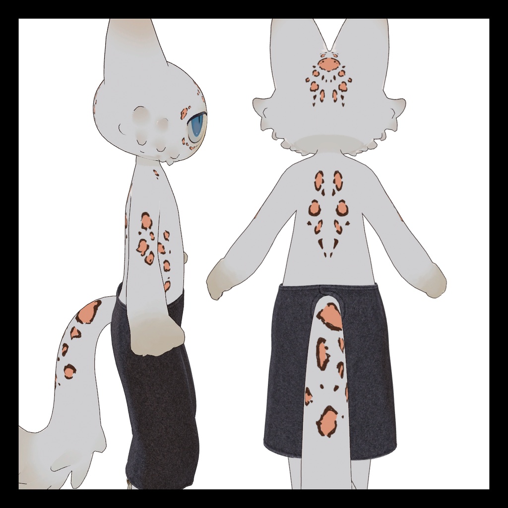 【フィニシフ専用】ヒョウ柄テクスチャ
