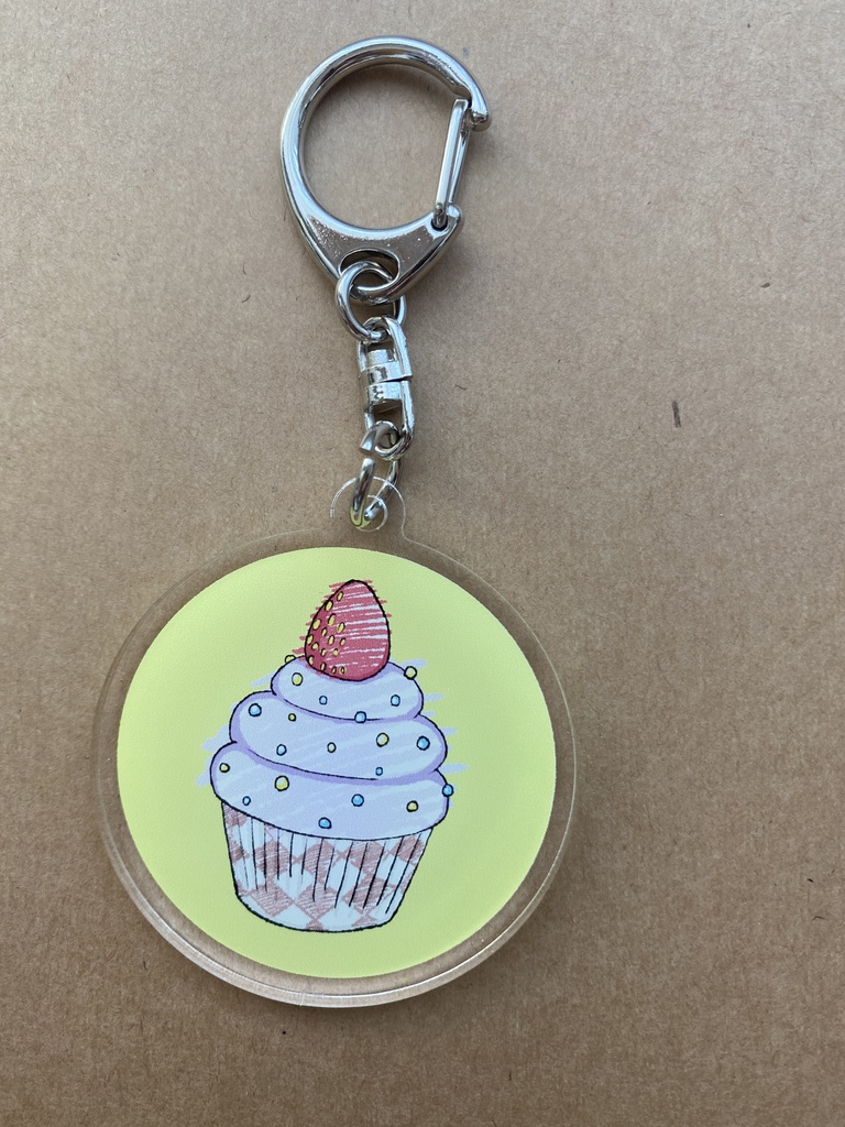 アクリルキーホルダー(yellow)