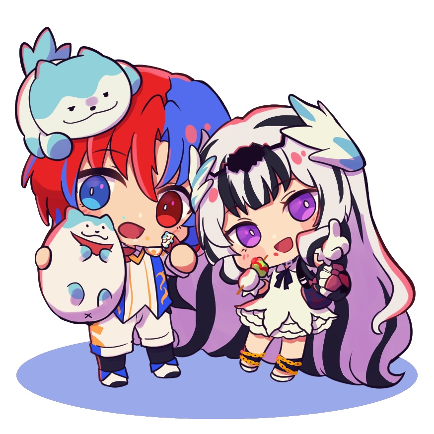 リュール私服♂水着♀&ヴェイル 両面アクスタ