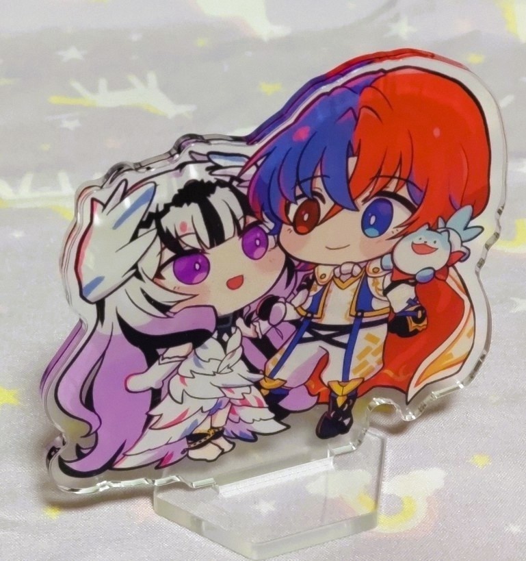 リュール♂♀&ヴェイル 両面アクスタ