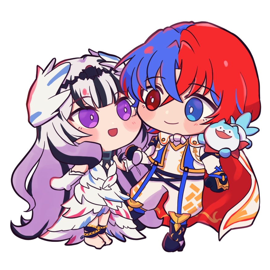 リュール♂♀＆ヴェイル 両面アクスタ