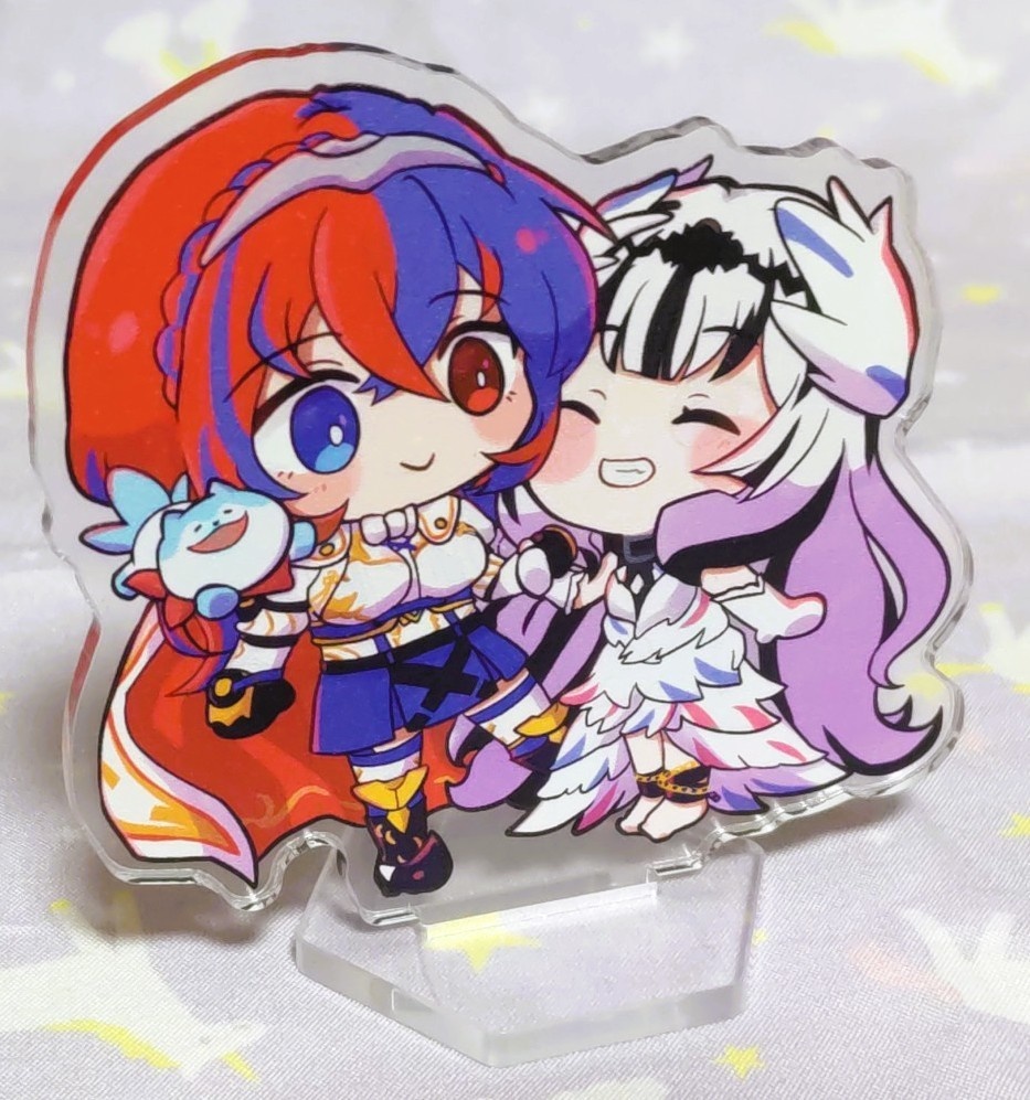 リュール♂♀&ヴェイル 両面アクスタ