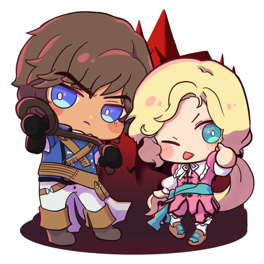 リヒター＆マリア　両面アクスタ