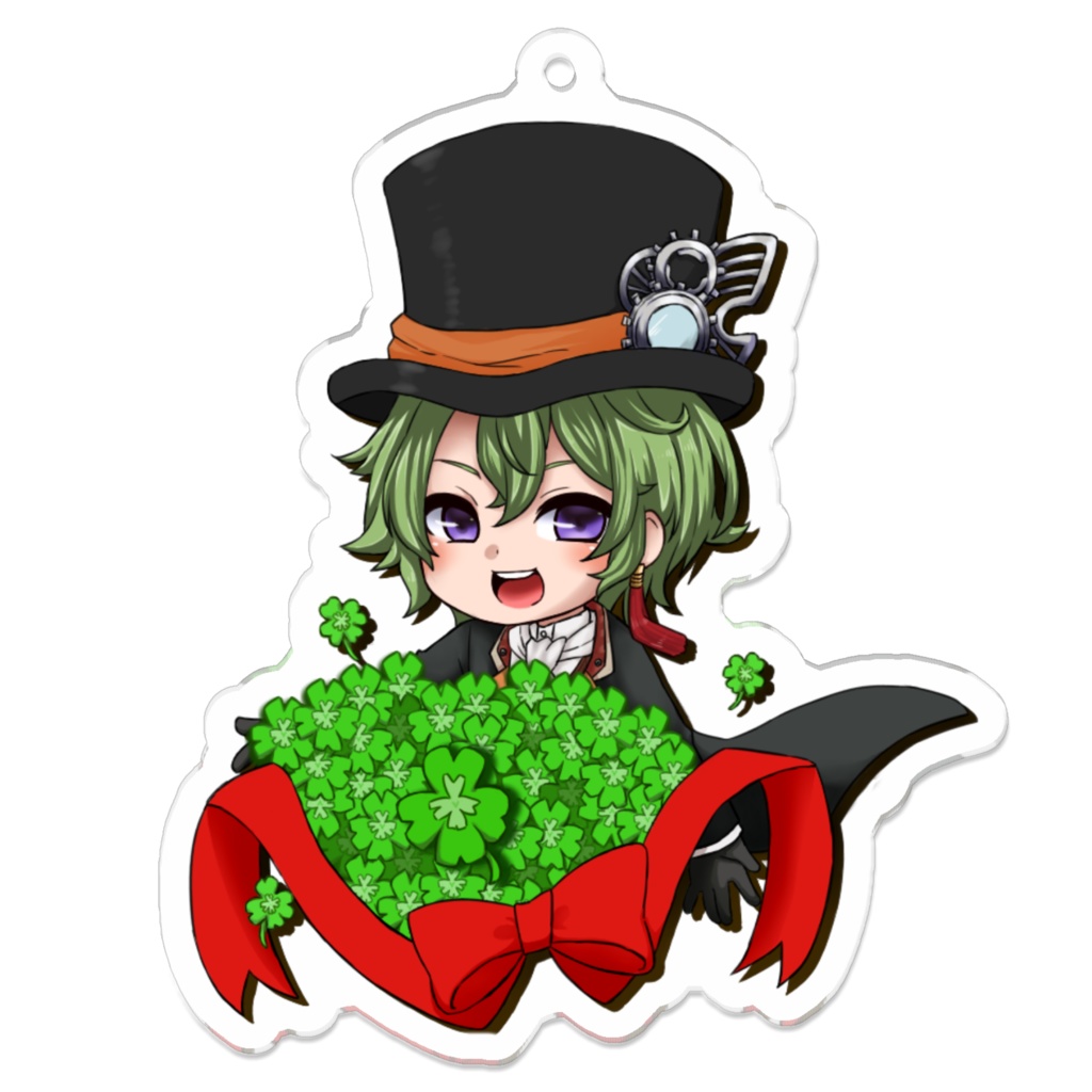 黒咲ヨツバ オリジナルアクリルキーホルダー