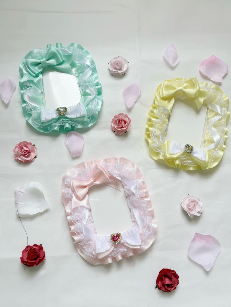 B8サイズ  パステルカラーフリルデコケース