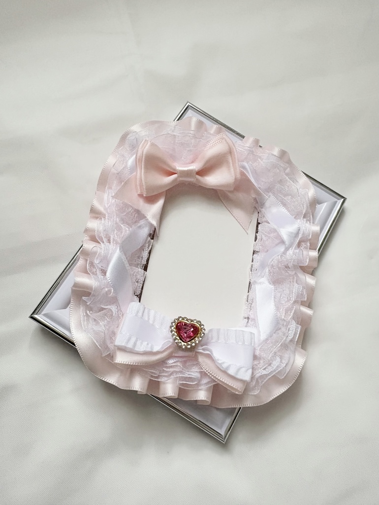 B8サイズ パステルカラーフリルデコケース