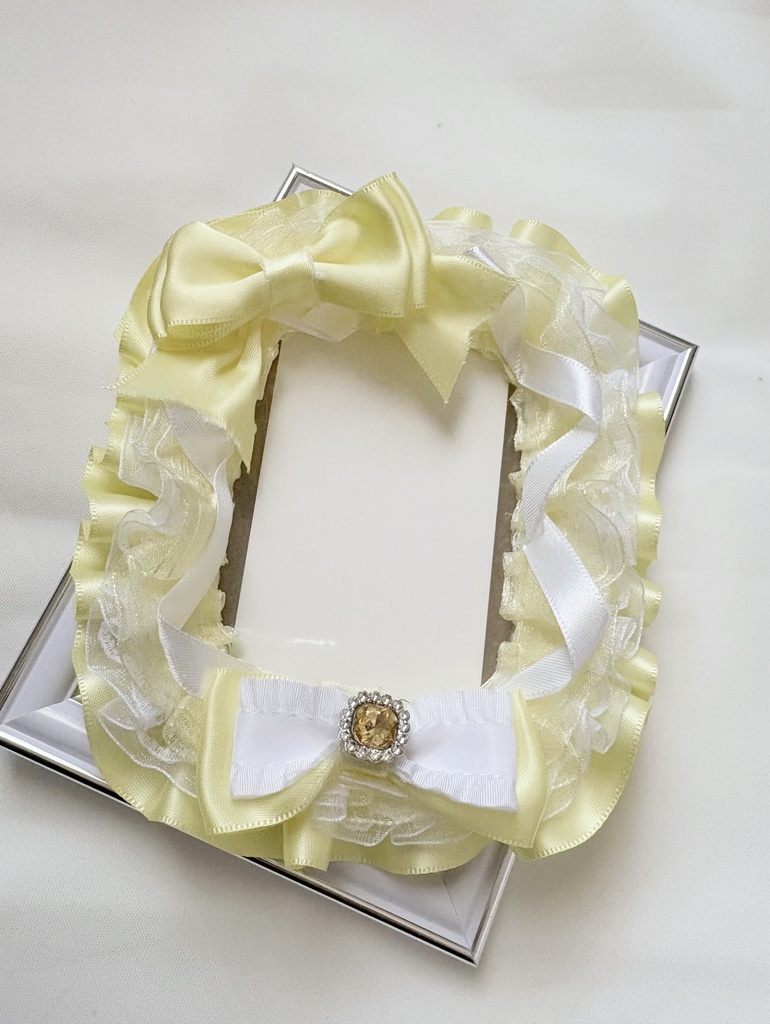 B8サイズ パステルカラーフリルデコケース