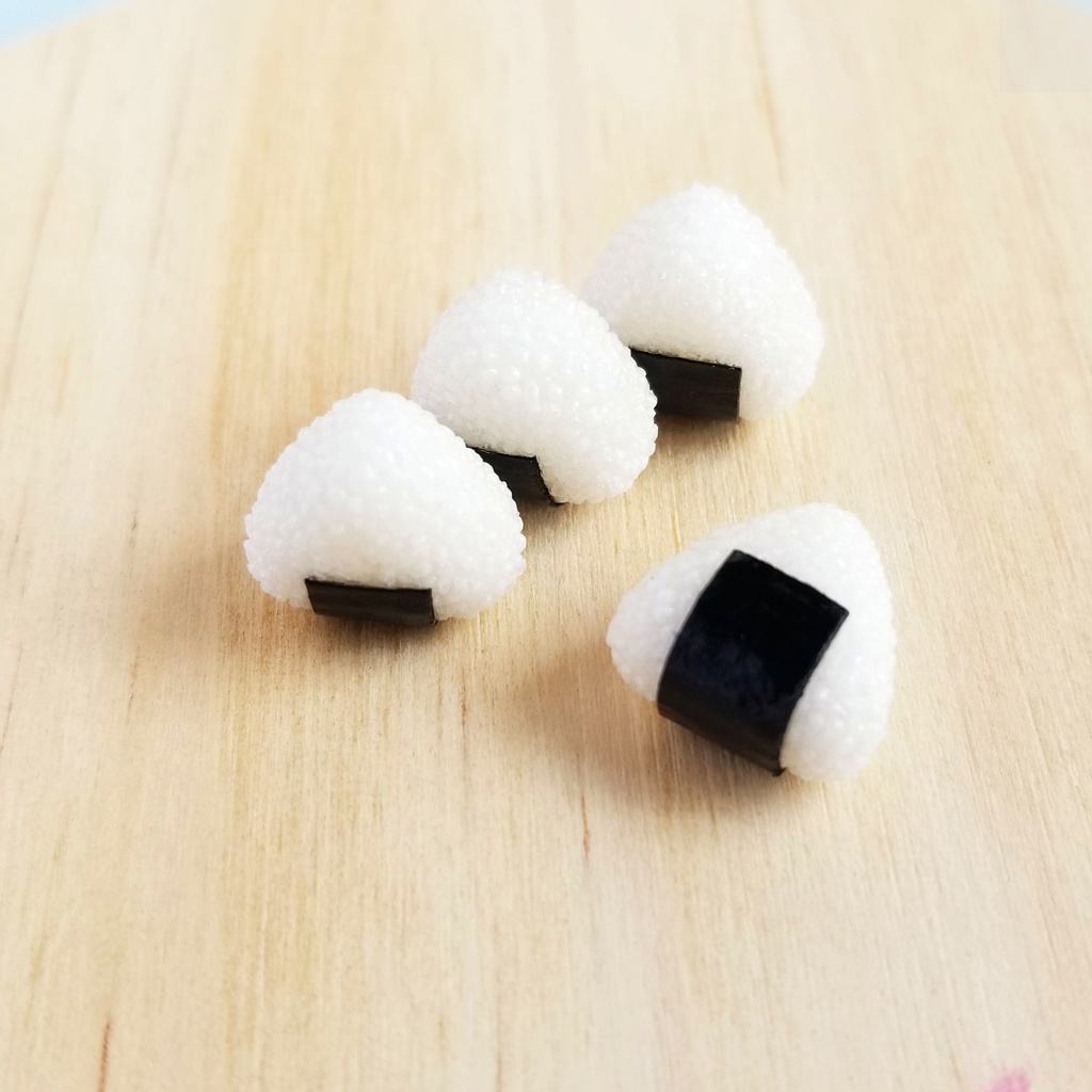 おにぎり 片耳ピアス/イヤリング