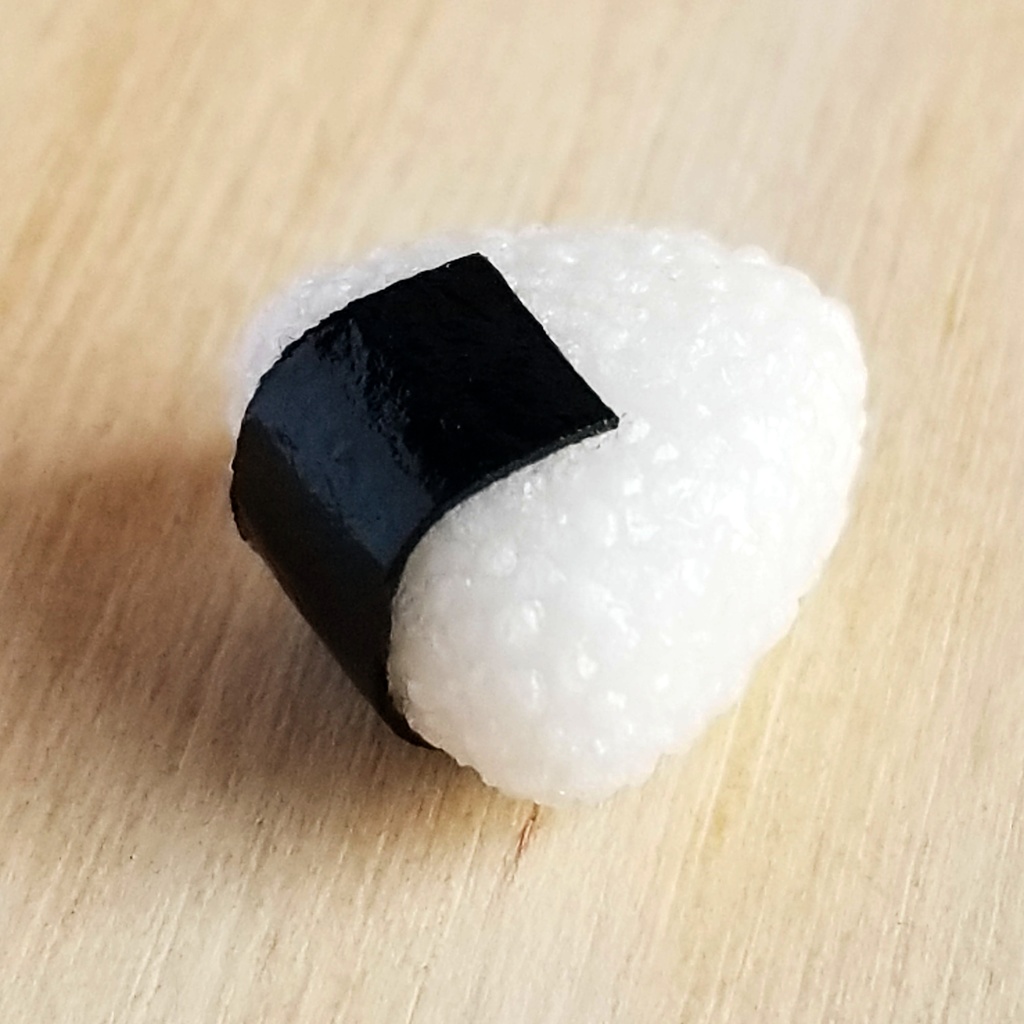 おにぎり 片耳ピアス/イヤリング